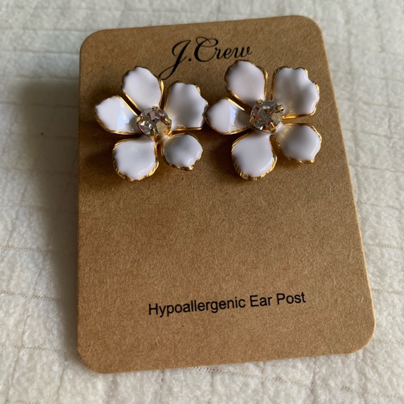 J. Crew Jewelry - NWT J.Crew floral earrings